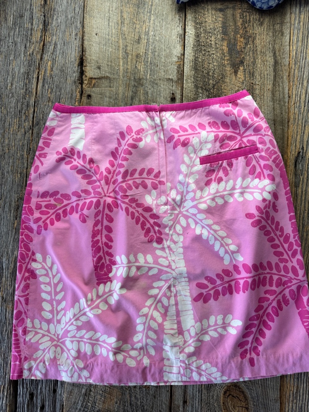 Lilly Pulitzer Palm Tree Skirt Size 10 - Picture 5 of 11